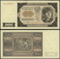 500 złotych 1.07.1948, seria CE, numeracja 23992