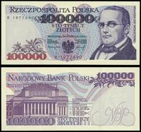 100.000 złotych 16.11.1993, seria R, numeracja 1