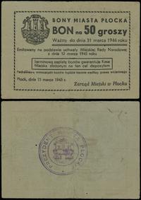 Polska powojenna, 50 groszy, 15.03.1945, ważne do 31.03.1946