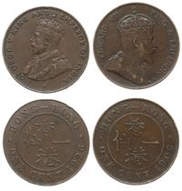 zestaw: 2 x 1 cent, 1 cent 1902 (Edward VI) 1 ce