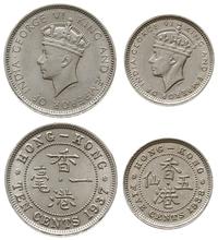zestaw: 5 centów 1938 i 10 centów 1937, nikiel, 