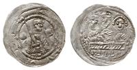 denar 1157-1166, Aw: Popiersie z mieczem na wpro