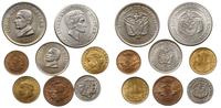 Kolumbia, zestaw: 1, 2, 10, 50 centavos (1959), 2, 5, 20, 50 centavos (1965)