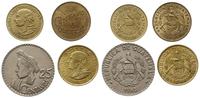 zestaw: 3 x 1 centavo (1939, 1964, 1966), 1 x 25