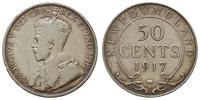 50 centów 1917, srebro "925" 11.49 g, KM 12