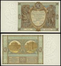 50 złotych 01.09.1929, seria EA, numeracja 92592
