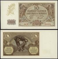 10 złotych 1.03.1940, seria N, numeracja 2431874