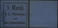 Śląsk, 5 marek, bez daty (1920-1921)