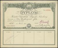 dyplom zapłaty 20.10.1933, numeracja 442946