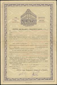 dokument ubezpieczenia na życie 12.07.1928, wyst