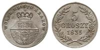 5 groszy 1835, Wiedeń, Bitkin 3, Plage 296