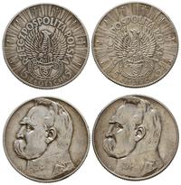 Polska, zestaw: 2 x 5 złotych, 1934 S