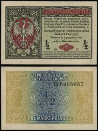 1/2 marki polskiej 9.12.1916, Generał, seria B 6