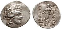 tetradrachma 140-110 pne, Aw: Głowa Dionizosa w 