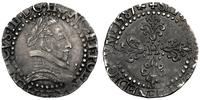 1/2 fanka 1581, La rochelle, ładna moneta z paty