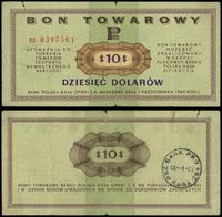 Polska, 10 dolarów, 1.10.1969