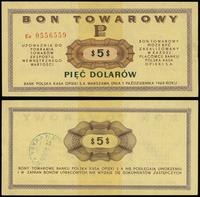 Polska, 5 dolarów, 1.10.1969