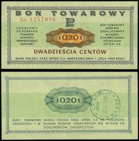 20 centów (0.20 dolara) 1.07.1969, seria En 1257