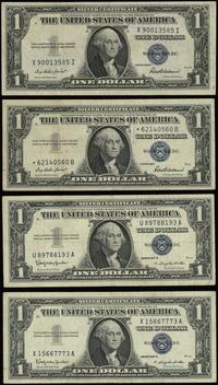 4 x 1 dolar 1935 (1x) i 1957 (3x), serie X900135
