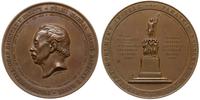 Czechy, medal autorstwa W. Seidana z 1859 r. wybity w Wiedniu w zakładzie A. Pittnera, z okazji odsłonięcia pomnika marszałka Ra