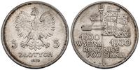 5 złotych 1930, Warszawa, SZTANDAR, Parchimowicz