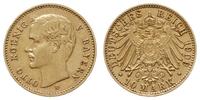 10 marek 1909 D, Monachium, złoto 3.97 g, Jaeger
