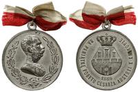 Polska, medal sygnowany W. G. (Wacław Głowacki) wybity w 1880 r. z okazji pobytu cesarza Franciszka Józefa w Krakowie