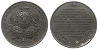 do XVIII wieku, medal z okazji przekazania 50.000 talarów przez Kurlandie Rzeczypospolitej
