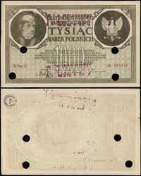 1.000 marek polskich (fałszerstwo) 17.05.1919, I