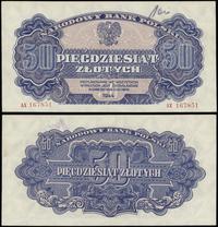 50 złotych  1944, z klauzulą "obowiązkowe", seri
