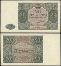 20 złotych 15.05.1946, seria F, numeracja 450482