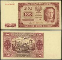 100 złotych  1.07.1948, serai DU numeracja 04163