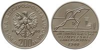 200 złotych 1980, Warszawa, PRÓBA-NIKIEL, XIII Z