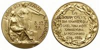 Polska, medal Wielkopolskiego Towarzystwa Chodowców Kanarków w Poznaniu 8.12.28, 1928