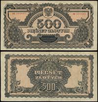 500 złotych 1944, "OBOWIĄZKOWE", seria BK, numer