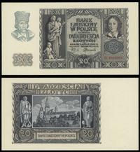 20 złotych 1.03.1940, seria G 8440904, Milczak 9