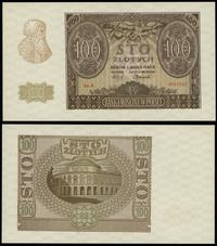 100 złotych 1.03.1940, seria B 0661540, fałszers