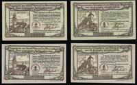 Mikołów - zestaw bonów 20.03.1921, 25 i 50 fenig