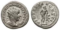 antoninian 241-243, Rzym, Aw: Głowa cesarza w ko