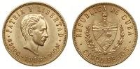 5 peso 1916, Filadelfia, złoto "900", 8.36 g, Fr