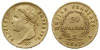 20 franków 1813/A, Paryż, złoto 1.67 g, Fr. 511,