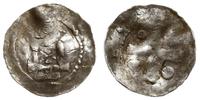 denar X/XI w., Aw: Kapliczka z krzyżykiem wewnąt