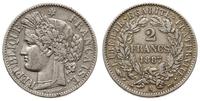 Francja, 2 franki, 1887 A