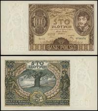 100 złotych 09.11.1934, seria CC 0706454, lekko 