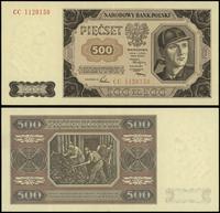 500 złotych 01.07.1948, seria CC 1120150, złaman