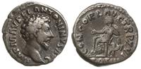 denar 161-162, Rzym, Aw: Głowa w prawo, IMP M AV