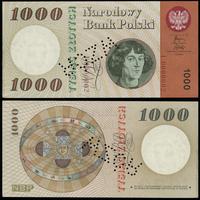 1.000 złotych 29.10.1965, seria I 0000002, perfo