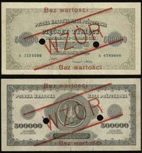 500.000 marek polskich 30.08.1923, seria A, nume