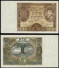 100 złotych 2.06.1932, seria AN, numeracja 39947
