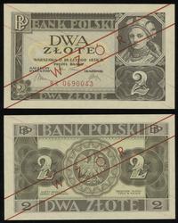 2 złote 26.02.1936, seria BX, numeracja 0690043 